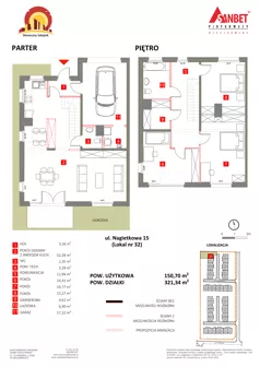 Dom 150,70 m², oferta nr 32, Słoneczny Zakątek – Szeregi, Kąty Wrocławskie, ul. Anyżowa, Nagietkowa 