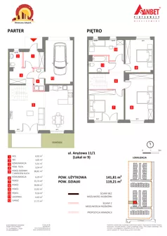 Dom 141,81 m², oferta nr 9, Słoneczny Zakątek – Szeregi, Kąty Wrocławskie, ul. Anyżowa, Nagietkowa 