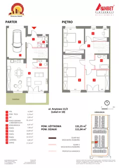 Dom 131,25 m², oferta nr 10, Słoneczny Zakątek – Szeregi, Kąty Wrocławskie, ul. Anyżowa, Nagietkowa