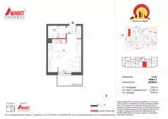 1 pokój, mieszkanie 29,75 m², piętro 1, oferta nr 1/10, Słoneczny Zakątek – mieszkania, Kąty Wrocławskie, ul. Bazyliowa/Imbirowa