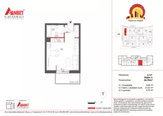 1 pokój, mieszkanie 29,75 m², piętro 2, oferta nr 1/17, Słoneczny Zakątek – mieszkania, Kąty Wrocławskie, ul. Bazyliowa/Imbirowa