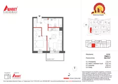 2 pokoje, mieszkanie 36,23 m², piętro 1, oferta nr 2/12, Słoneczny Zakątek – mieszkania, Kąty Wrocławskie, ul. Bazyliowa/Imbirowa