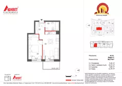 2 pokoje, mieszkanie 38,72 m², piętro 2, oferta nr 4/11, Słoneczny Zakątek – mieszkania, Kąty Wrocławskie, ul. Bazyliowa/Imbirowa
