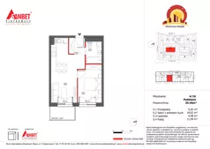 2 pokoje, mieszkanie 39,39 m², piętro 3, oferta nr 4/16, Słoneczny Zakątek – mieszkania, Kąty Wrocławskie, ul. Bazyliowa/Imbirowa