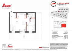 2 pokoje, mieszkanie 48,04 m², piętro 1, oferta nr PS_6/06, Panorama Ślężańska, Sobótka, ul. Panoramy Ślężańskiej