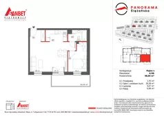 2 pokoje, mieszkanie 48,04 m², piętro 1, oferta nr PS_4/06, Panorama Ślężańska, Sobótka, ul. Panoramy Ślężańskiej