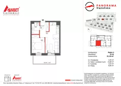 2 pokoje, mieszkanie 31,10 m², piętro 3, oferta nr PS_5/14, Panorama Ślężańska, Sobótka, ul. Panoramy Ślężańskiej