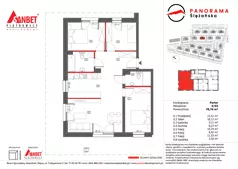 4 pokoje, mieszkanie 78,76 m², parter, oferta nr PS_5/03, Panorama Ślężańska, Sobótka, ul. Panoramy Ślężańskiej