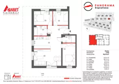 4 pokoje, mieszkanie 78,76 m², parter, oferta nr PS_7/03, Panorama Ślężańska, Sobótka, ul. Panoramy Ślężańskiej