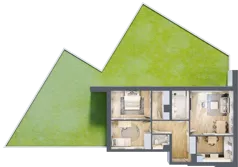 3 pokoje, mieszkanie 70,79 m², parter, oferta nr A7, Warszawska 222, Mińsk Mazowiecki, ul. Warszawska 222
