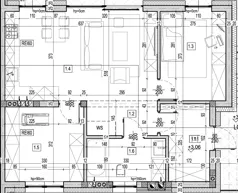 3 pokoje, mieszkanie 59,90 m², piętro 1, oferta nr 3C/2, Mrągowska 3, Warszawa, Wawer, Nadwiśle, ul. Mrągowska 3