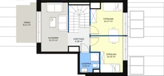 4 pokoje, mieszkanie 119,10 m², piętro 4, oferta nr E.1.4.04, Aroma Park Lofty, Warszawa, Białołęka, Henryków, ul. Dziatwy