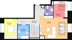 4 pokoje, mieszkanie 118,90 m², piętro 4, oferta nr E.2.4.01, Aroma Park Lofty, Warszawa, Białołęka, Henryków, ul. Dziatwy