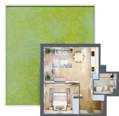 2 pokoje, mieszkanie 46,06 m², parter, oferta nr BA0004, Talarowa Park, Warszawa, Białołęka, Tarchomin, ul. Talarowa