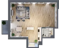 2 pokoje, mieszkanie 101,90 m², piętro 3, oferta nr BA0301, Talarowa Park, Warszawa, Białołęka, Tarchomin, ul. Talarowa