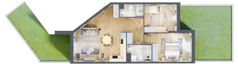 3 pokoje, mieszkanie 65,55 m², parter, oferta nr CA0007, Talarowa Park, Warszawa, Białołęka, Tarchomin, ul. Talarowa