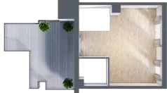 2 pokoje, mieszkanie 71,08 m², piętro 3, oferta nr CD0304, Talarowa Park, Warszawa, Białołęka, Tarchomin, ul. Talarowa