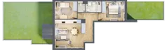 3 pokoje, mieszkanie 57,45 m², parter, oferta nr DB0002, Talarowa Park II, Warszawa, Białołęka, Tarchomin, ul. Talarowa