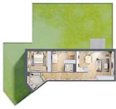 3 pokoje, mieszkanie 63,29 m², parter, oferta nr EB0007, Talarowa Park II, Warszawa, Białołęka, Tarchomin, ul. Talarowa