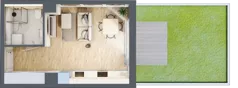 1 pokój, mieszkanie 26,74 m², parter, oferta nr EA0003, Talarowa Park II, Warszawa, Białołęka, Tarchomin, ul. Talarowa