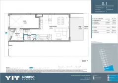 Dom 179,05 m², oferta nr S.1, Nordic Bemowo Domy, Warszawa, Bemowo, Chrzanów, ul. Lazurowa