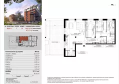 4 pokoje, mieszkanie 97,11 m², piętro 7, oferta nr 79, M|City, Bydgoszcz, Bydgoszcz Wschód, ul. Startowa 9