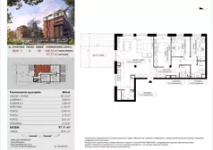 4 pokoje, mieszkanie 97,11 m², piętro 8, oferta nr 85, M|City, Bydgoszcz, Bydgoszcz Wschód, ul. Startowa 9
