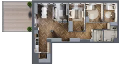 4 pokoje, mieszkanie 98,47 m², piętro 8, oferta nr 85, M|City, Bydgoszcz, Bydgoszcz Wschód, ul. Startowa 9