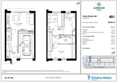 Dom 90,33 m², oferta nr 4B1, Arbor Park, Arciszewo, ul. Starogardzka