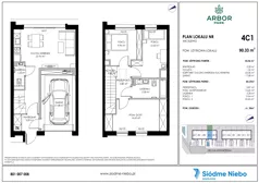 Dom 90,33 m², oferta nr 4C1, Arbor Park, Arciszewo, ul. Starogardzka