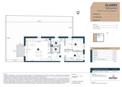 3 pokoje, apartament 69,78 m², piętro 1, oferta nr 5, CLASSY Świętojańska, Piaseczno, ul. Świętojańska 22D