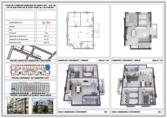 3 pokoje, mieszkanie 85,20 m², piętro 2, oferta nr 3B_203, Adria Residence, Golem, Qerret, Albania
