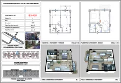 2 pokoje, apartament 58,80 m², piętro 4, oferta nr B3/405, Palm Paradise, Querret