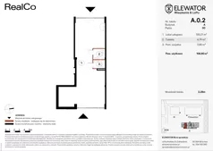 Lokal użytkowy 108,80 m², oferta nr A.0.2, ELEWATOR. Mieszkania&Lofty - lokale usługowe, Wrocław, Kleczków, Psie Pole, Rychtalska 