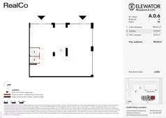 Lokal użytkowy 194,28 m², oferta nr A.0.6, ELEWATOR. Mieszkania&Lofty - lokale usługowe, Wrocław, Kleczków, Psie Pole, Rychtalska 
