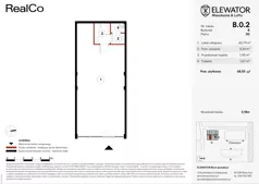 Lokal użytkowy 68,55 m², oferta nr B.0.2, ELEWATOR. Mieszkania&Lofty - lokale usługowe, Wrocław, Kleczków, Psie Pole, Rychtalska 