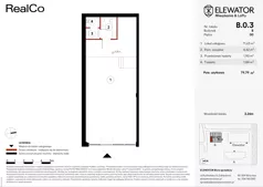 Lokal użytkowy 79,79 m², oferta nr B.0.3, ELEWATOR. Mieszkania&Lofty - lokale usługowe, Wrocław, Kleczków, Psie Pole, Rychtalska 