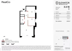 3 pokoje, apartament 62,03 m², piętro 2, oferta nr EZ.2.2.10, ELEWATOR. Mieszkania&Lofty - lofty, Wrocław, Kleczków, Psie Pole, Rychtalska 