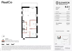 3 pokoje, mieszkanie 67,62 m², piętro 2, oferta nr B.2.1, ELEWATOR. Mieszkania&Lofty - mieszkania, Wrocław, Kleczków, Psie Pole, Rychtalska/Zakładowa