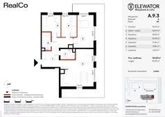 4 pokoje, apartament 100,80 m², piętro 9, oferta nr A.9.3, ELEWATOR. Mieszkania&Lofty - mieszkania, Wrocław, Kleczków, Psie Pole, Rychtalska/Zakładowa