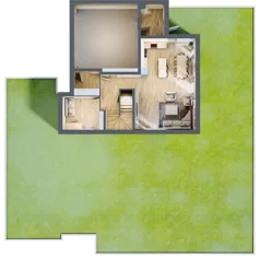 Dom 150,45 m², oferta nr 1B, Michałowice Kwitnąca, Michałowice-Wieś, ul. Kwitnąca