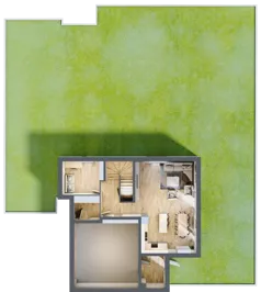Dom 150,62 m², oferta nr 5A, Michałowice Kwitnąca, Michałowice-Wieś, ul. Kwitnąca