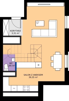 4 pokoje, mieszkanie 86,64 m², piętro 8, oferta nr EZ.2.8.82, ELEWATOR. Mieszkania&Lofty - lofty, Wrocław, Kleczków, Psie Pole, Rychtalska 