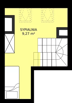 2 pokoje, mieszkanie 35,40 m², piętro 8, oferta nr EZ.2.8.92, ELEWATOR. Mieszkania&Lofty - lofty, Wrocław, Kleczków, Psie Pole, Rychtalska 