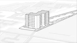 Wirtualna makieta 3D mieszkania 41.15 m², A.44