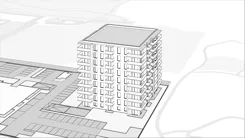 Wirtualna makieta 3D mieszkania 29.2 m², 100 - D1.3