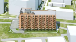 Wirtualna makieta 3D lokalu inwestycyjnego 39.87 m², A.82