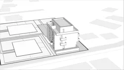 Wirtualna makieta 3D apartamentu 40.87 m², A2