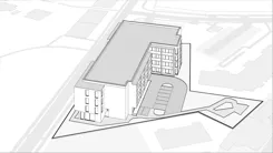 Wirtualna makieta 3D apartamentu inwestycyjnego 36.68 m², A.1.8N