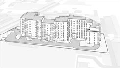 Wirtualna makieta 3D mieszkania 39.95 m², M148